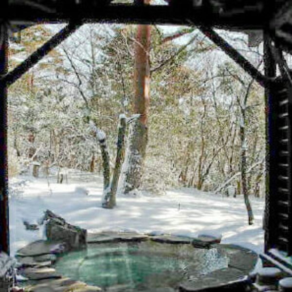 ひのきの湯・貸切露天風呂
